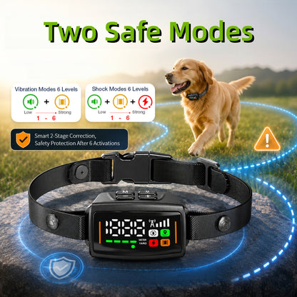 GPS Wireless Dog Fence System, Electric Fence for Dogs, Waterproof Waterproof Wireless Dog Collar