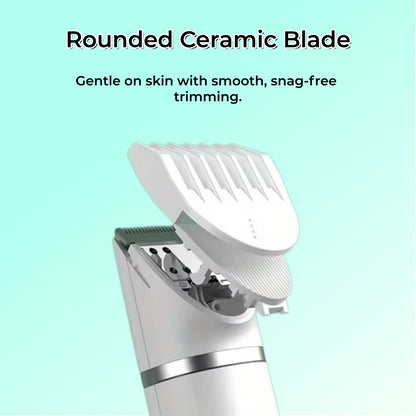 4-in-1 Dog Grooming Kit, Pet Hair Trimmer and Nail Grinder with LCD Display, 2 Speeds, Rechargeable Cordless Clippers, Low Noise, IPX7 Waterproof