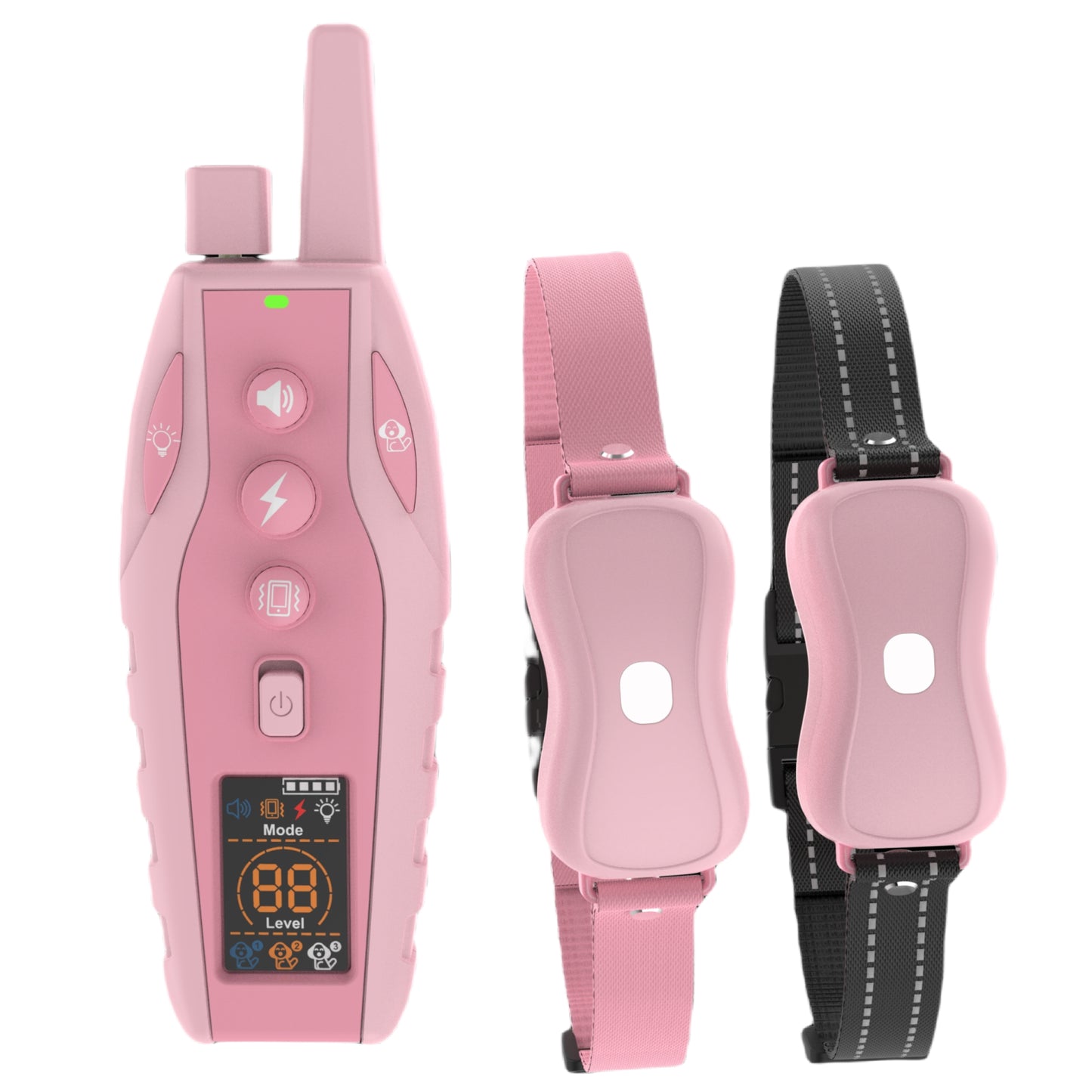 Dog Shock Collar 2 Dogs (10-120lbs) - 3 Correction Modes Dog Training Collar with Remote 3300Ft Control for Small Medium Large Dogs