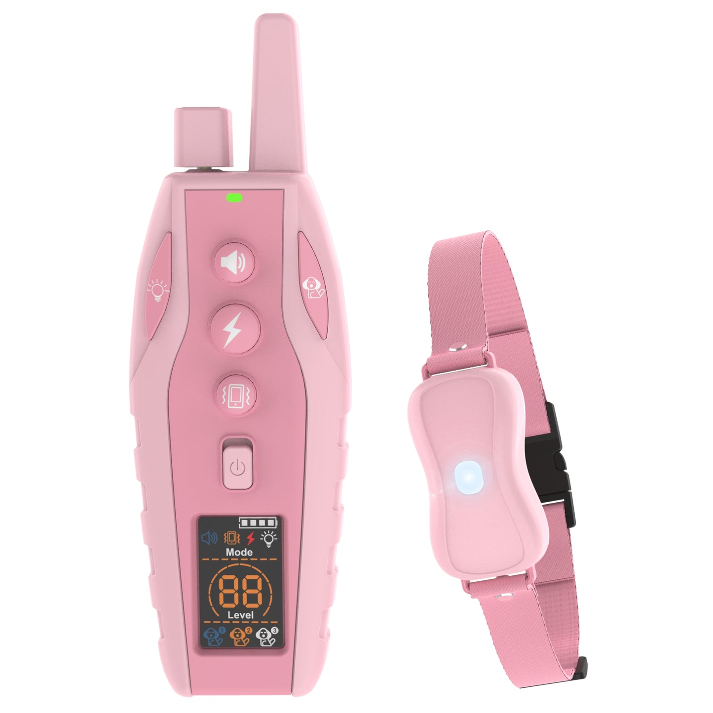 SAMFAT Dog Training Collar with Remote 3300Ft 3 Correction Modes Rechargeable Shock E Collar