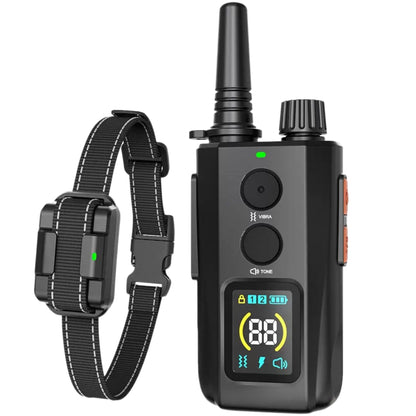 Dog Training Collar with Remote, 3 Training Modes, 3000 Ft Range, Rechargeable IPX7 Waterproof Shock Collar for Medium and Large Dogs, 15-120 lbs