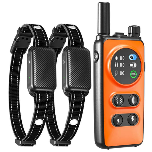 Wireless Dog Fence for 2 Dogs, Electric Dog Fence with 3 Training Modes, Dog Training Collar